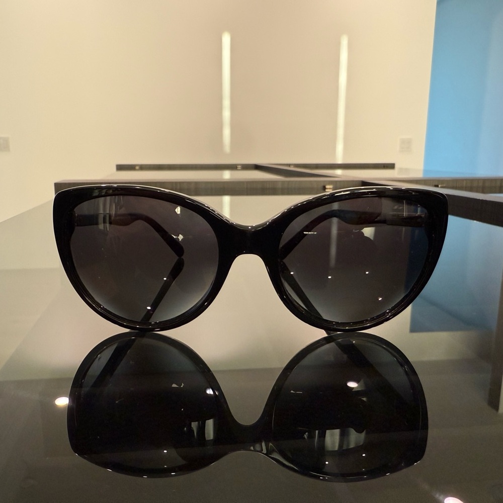 Dolce & Gabbana Glossy Black Sunglasses